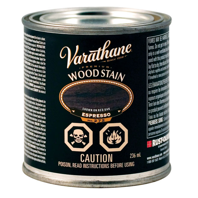 VARATHANE Premium Wood Stain SemiGloss Espresso VARATHANE Premium Wood Stain SemiGloss Espresso
