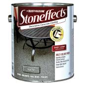 Rust-Oleum Stoneffects Decorative Concrete Coating - Fade Resistant - Slate - 3.78-L