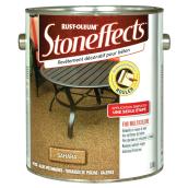 Revêtement décoratif pour béton Stoneffects de Rust-Oleum, Sahara, pré teinté, 3,78 L