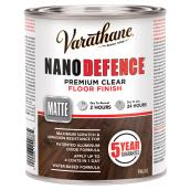 Varathane Nano Defence Premum Floor Finish - Clear Matte - Water-Based - 946 mL
