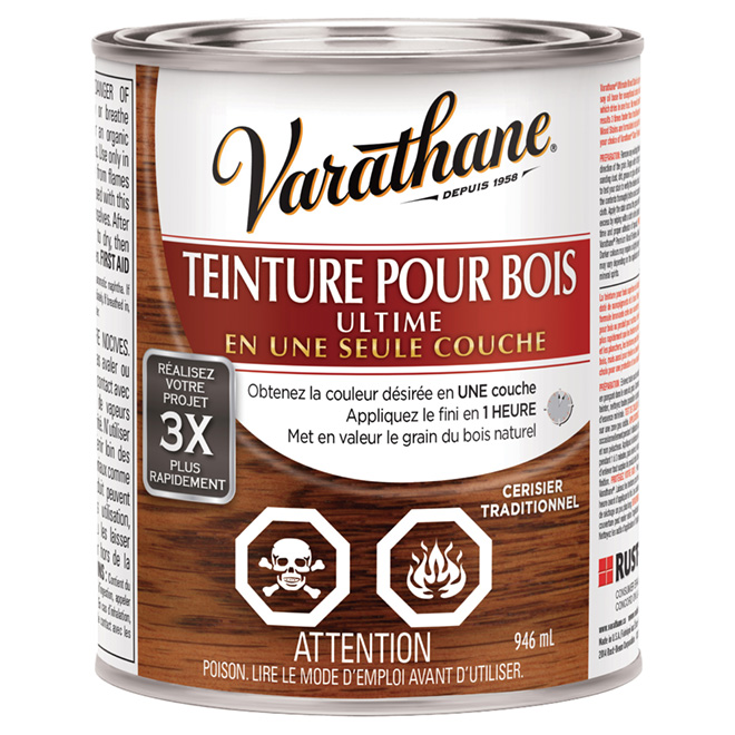 Teinture pour bois ultime de 946 ml - cerisier traditionnel