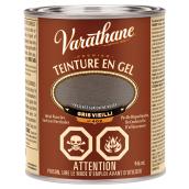 Teinture en gel pour l'intérieur Varathane Premium, à base d'huile, opaque, gris vieilli, 946 ml