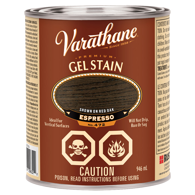 Varathane 946-ml Oil-Modified Espresso Interior Premium Gel Stain