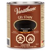 Varathane Interior Premium Gel Stain - Oil-Based - Opaque - Kona - 946 ml