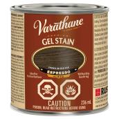Varathane Interior Premium Gel Stain - Oil-Based - Opaque - Espresso - 236 ml