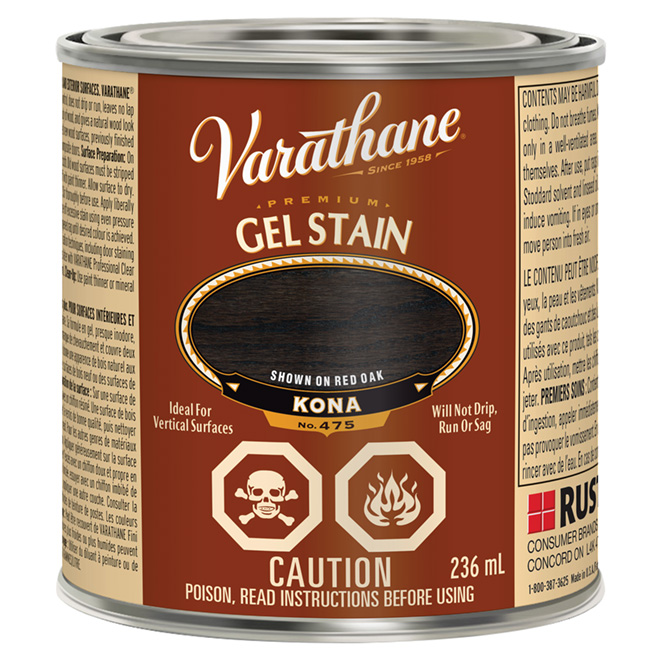 Varathane 236-ml Oil-Modified Kona Interior Premium Gel Stain