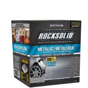 Rust-Oleum RockSolid 2.07-L High-Gloss Metallic Grey Garage and Indoor Floor Coating Kit