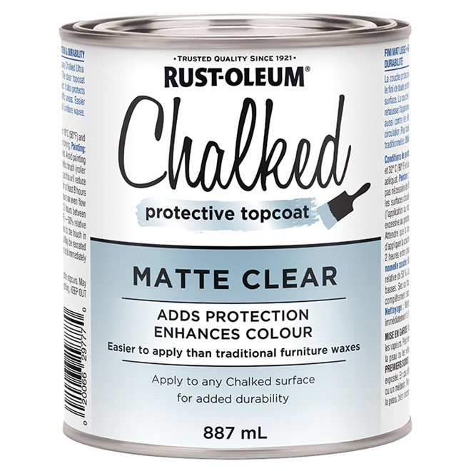 Chalked Protective Topcoat