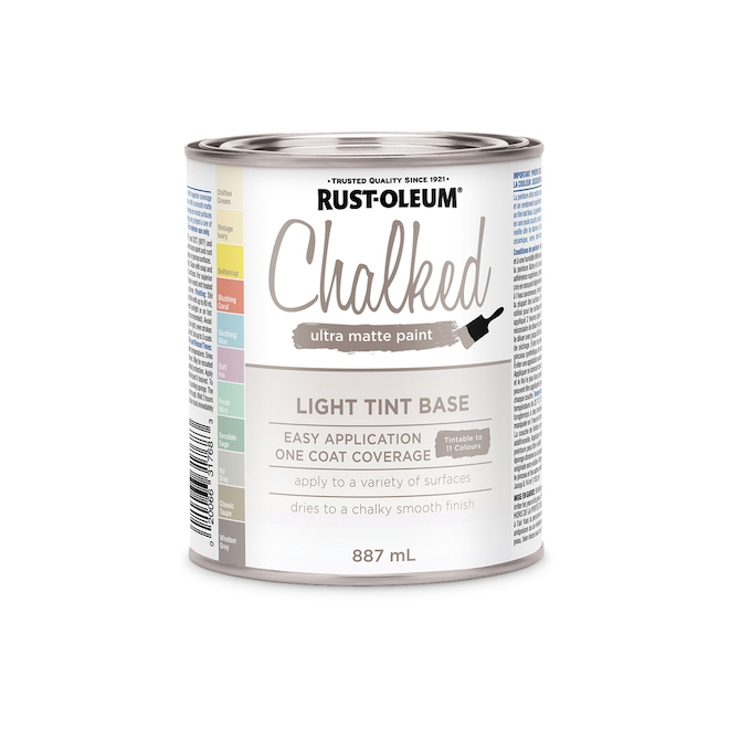 Rust-Oleum Chalked Water Paint (Actual Net Contents: 29.993 Fluid Oz.)