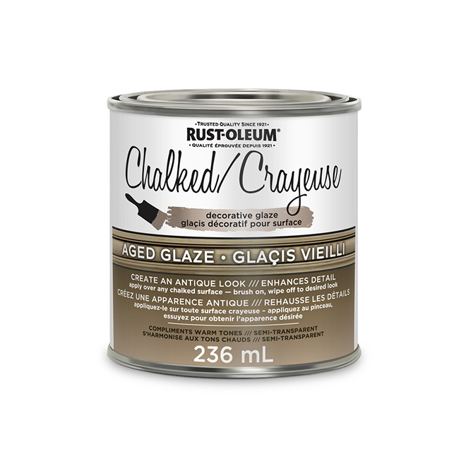 Rust-Oleum 236-ml Semi-Transparent Aged Chalked Decorative Glaze