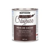 Peinture crayeuse Rust-Oleum, 887 ml, ultra mate, cacao