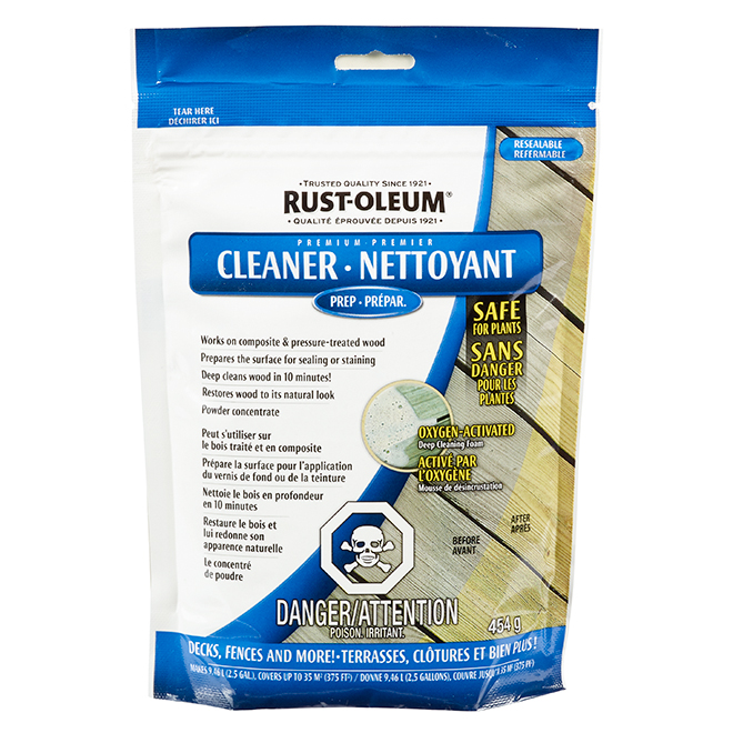 RUSTOLEUM Exterior Wood Cleaning Foam 454 g 264156 RONA