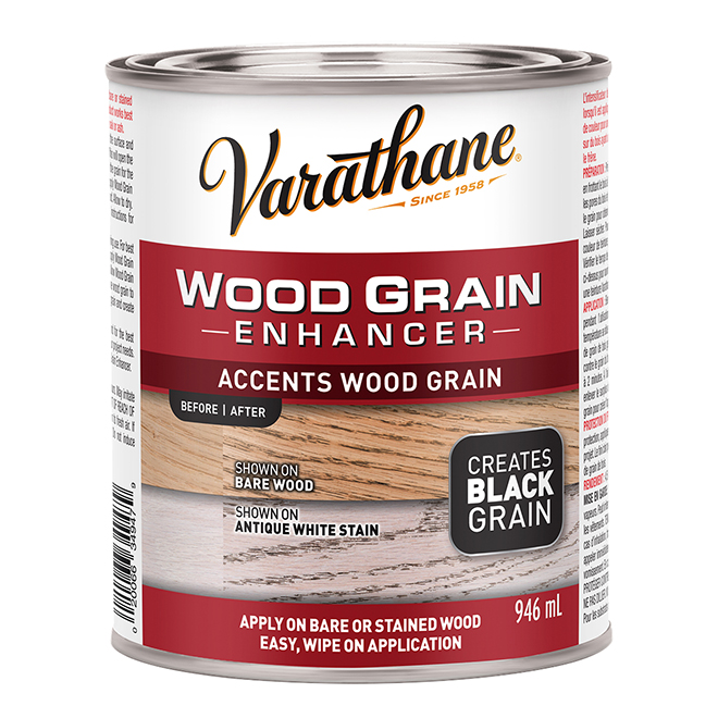 Varathane Wood Grain Enhancer 946 ml Black Grain 317179 RONA