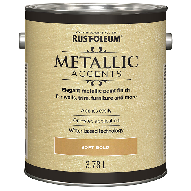 Metallic Accents Interior Paint - 946 mL - Soft White