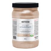 Crème à glacis scintillant, 946 mL, or rose