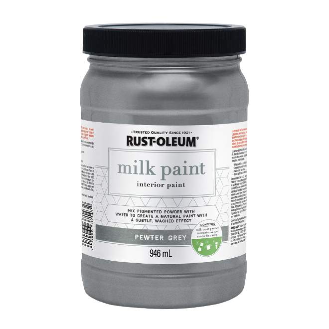 Shimmer Glazing Cream - 946 mL - Pewter Grey