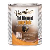 Fini pour bois Diamant de Varathane, à base d'eau, mat, clair, 946 ml