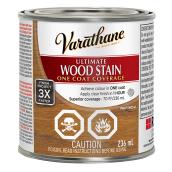 Varathane One Coat Ultimate Wood Stain - Oil-Based - Fast Drying - Provincial - 236 ml