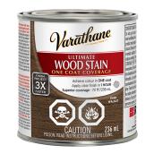 Varathane One Coat Ultimate Wood Stain - Oil-Based - Fast Drying - Dark Walnut - 236 ml