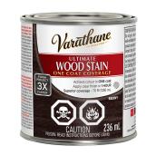 Varathane One Coat Ultimate Wood Stain - Oil-Based - Fast Drying - Ebony - 236 ml