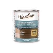 Varathane Rustic Brown Water Based Aged Wood Accelerator (Actual Net Contents: 946 ml)