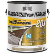 Base à teinter Rust-Oleum, resurfaceur de terrasse 20X, 3,43 l