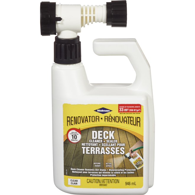 Wolman(R) Renovator Deck Cleaner/Sealer - 946 ml - Clear