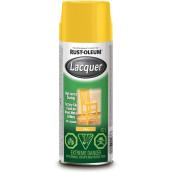Rust-Oleum High-Gloss Yellow Lacquer Spray Paint (312 G)