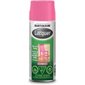 Rust-Oleum High-Gloss Pink Lacquer Spray Paint (312 G)