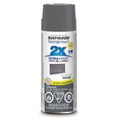 Peinture en aérosol et apprêt Painter's Touch de Rust-Oleum, gris satiné (11 oz)