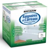 Trousse de remise à neuf de baignoires et de carreaux Rust-Oleum, blanc lustré, 946 ml