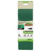 Bandes de ponçage Reptilion Gator de 3 x 21 po, grain 40, paquet de 2