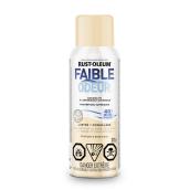 Peinture en aérosol à faible odeur Rust-Oleum à base d'eau 312 g blanc coquillage lustré