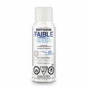 Peinture en aérosol à faible odeur Rust-Oleum à base d'eau 312 g blanc mat