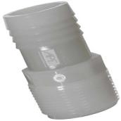 Adaptateur droit en nylon de 1 1/2'' x 1 1/2''