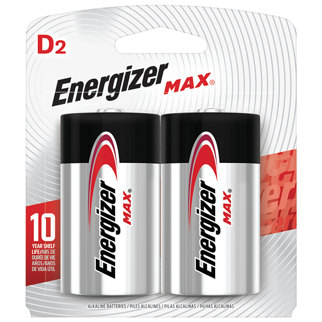 Piles alcalines AA Energizer MAX, emballage de 24 Paquet de 24