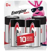 Alkaline Batteries D Max - Pack of 4