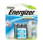 Paquet de 8 piles alcalines «Eco Advanced» AAA