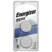 Miniature 2032 Lithium Battery - 3 V - 2/PK