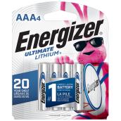 AAA Ultimate Lithium(TM) Batteries - Pack of 4