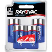 Rayovac High Energy Alkaline AA Batteries (4-Pack) - D