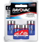 Rayovac High Energy Alkaline AA Batteries (4-Pack C)