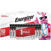 Piles alcalines AAA Energizer MAX, paquet de 24