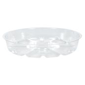 The HC Companies 14-in Clear Plastic Saucer