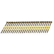 Foresto Galvanized Steel Framing Nails - Collated - Spiral Shank - Angled - 3000 Per Pack - 2 3/8-in L