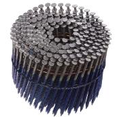 Foresto Galvanized Steel Coil Framing Nails - Sprial Shank - 1000 Per Pack - 3 1/4-in L x 0.113-in dia