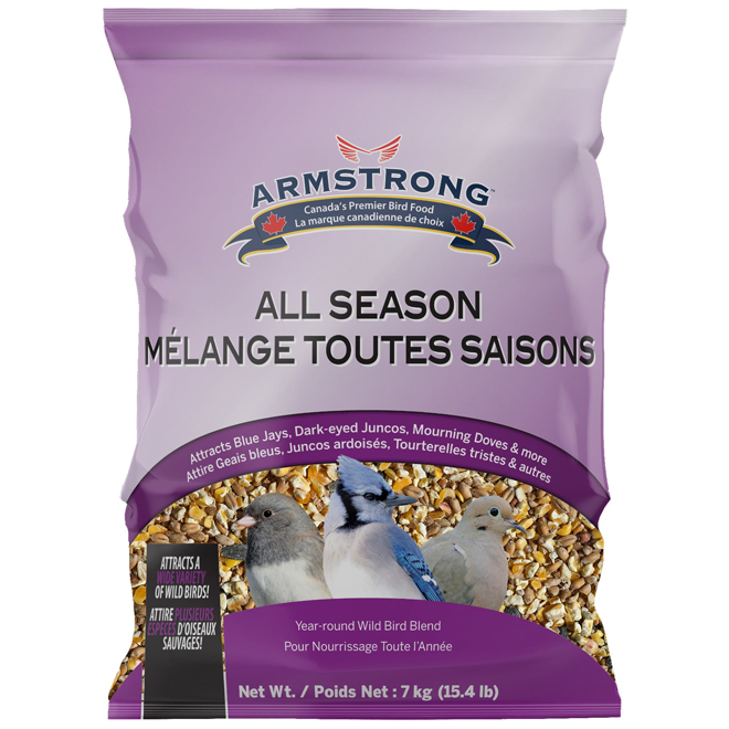 Armstrong 7-kg All Seasons Blend Bird Food Mix