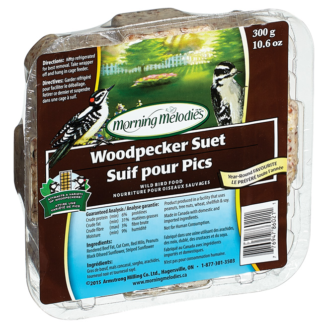 Morning Melodies Woodpecker Suet 300 g