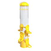 Stokes Select Bird Feeder - 1.3 lb Nyjer Capacity - 6 Perches - Yellow