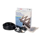 Roof deicing cable, 500W, 100-ft